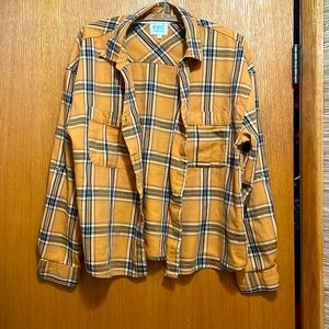Mustard flannel